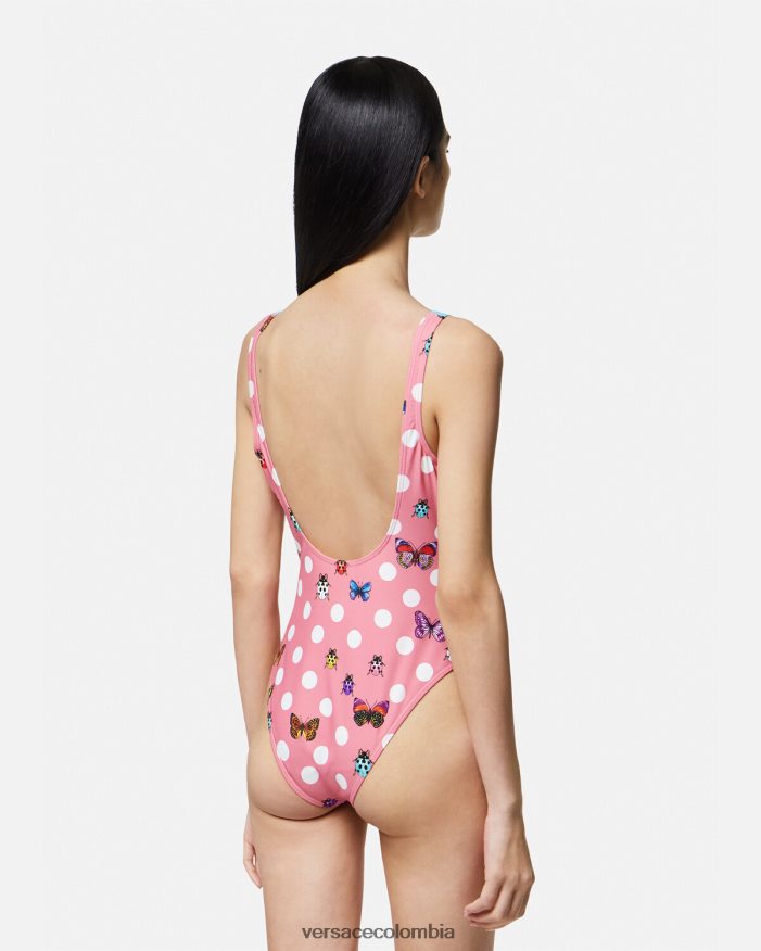 mujer traje de baño de una pieza mariposas Versace imprimir 2RP40F1134 ropa interior y ropa de playa