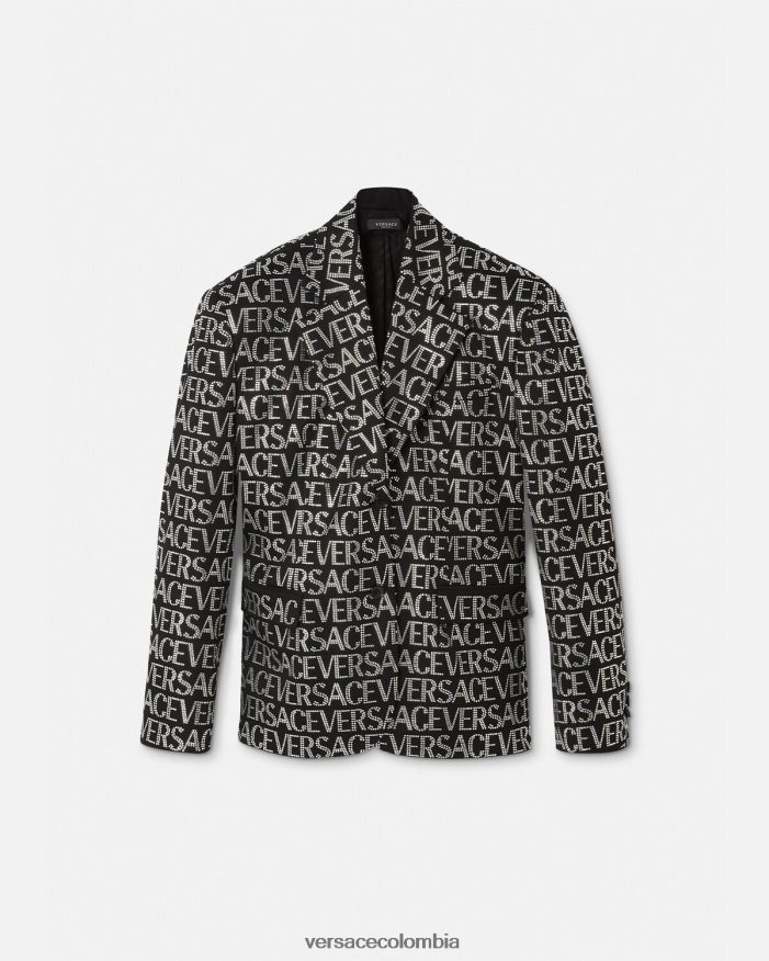 mujer blazer con cristales Versace un color 2RP40F115 ropa