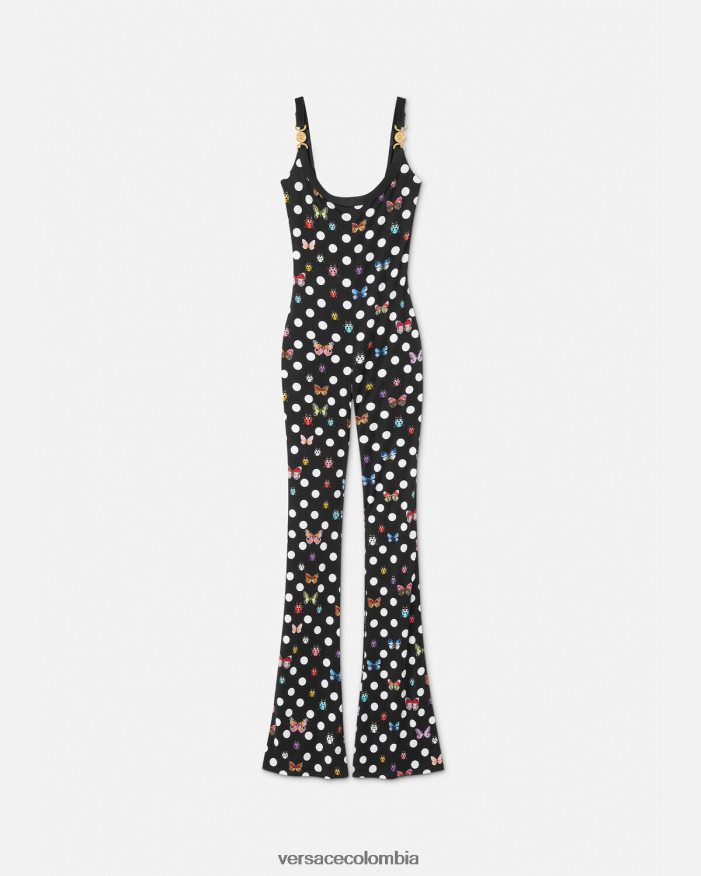mujer mono con mariposas y medusa '95 Versace un color 2RP40F7 ropa