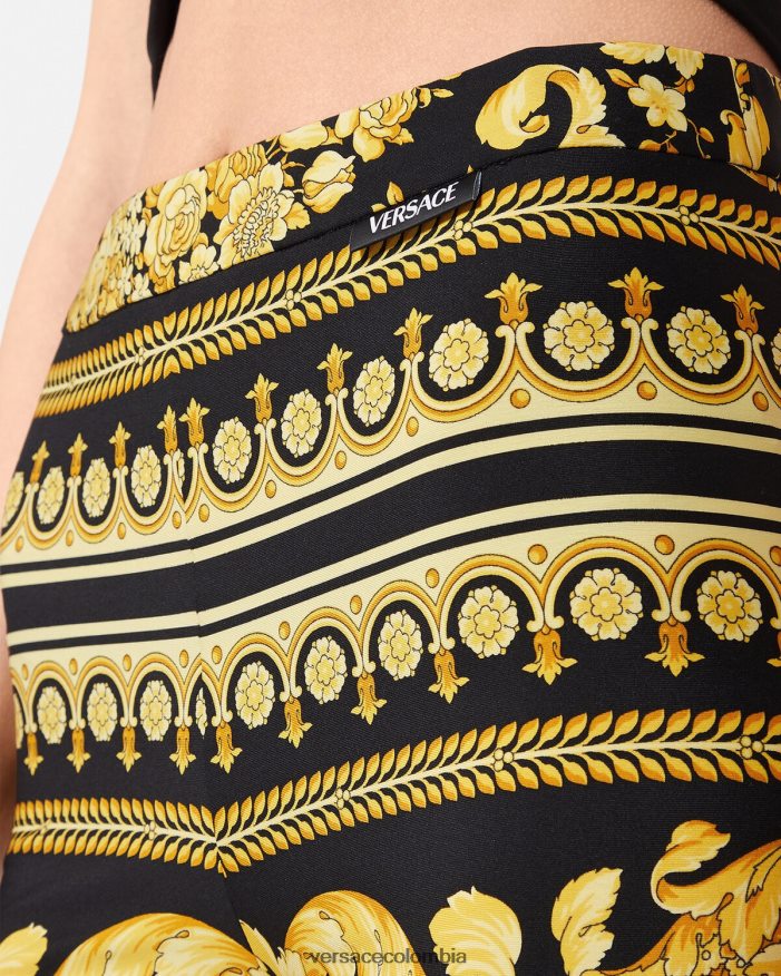 mujer leggings barrocos Versace imprimir 2RP40F199 ropa