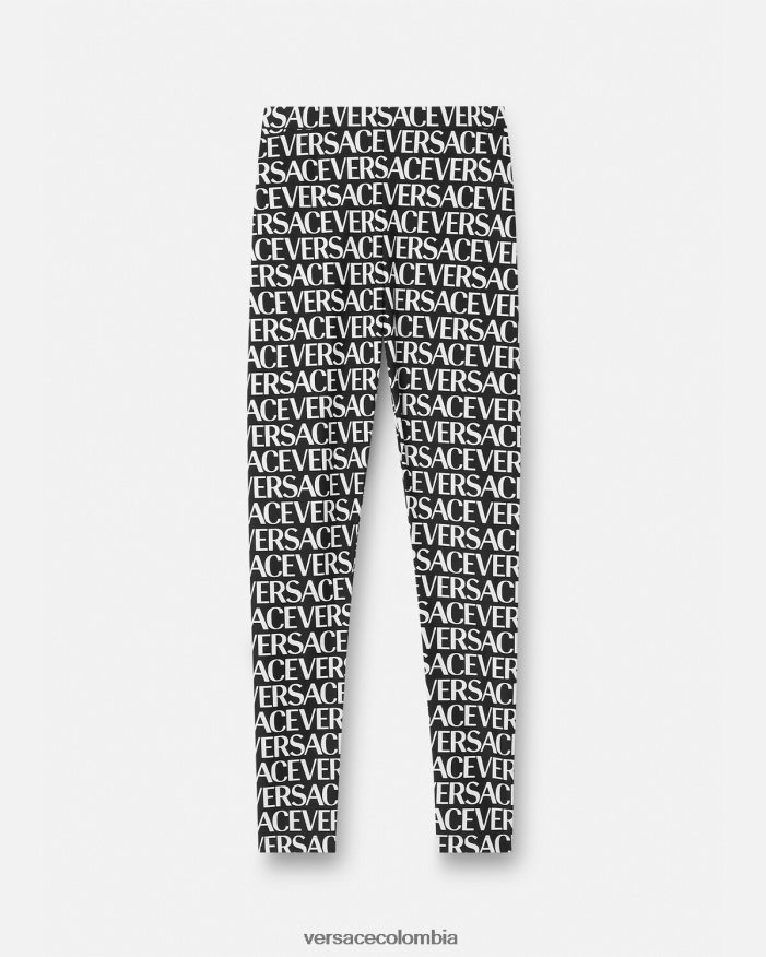 mujer leggings por toda la prenda Versace negro y estampado 2RP40F211 ropa