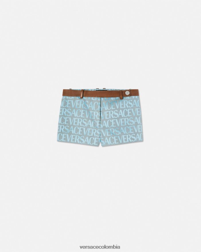 mujer pantalones cortos Versace imprimir 2RP40F194 ropa