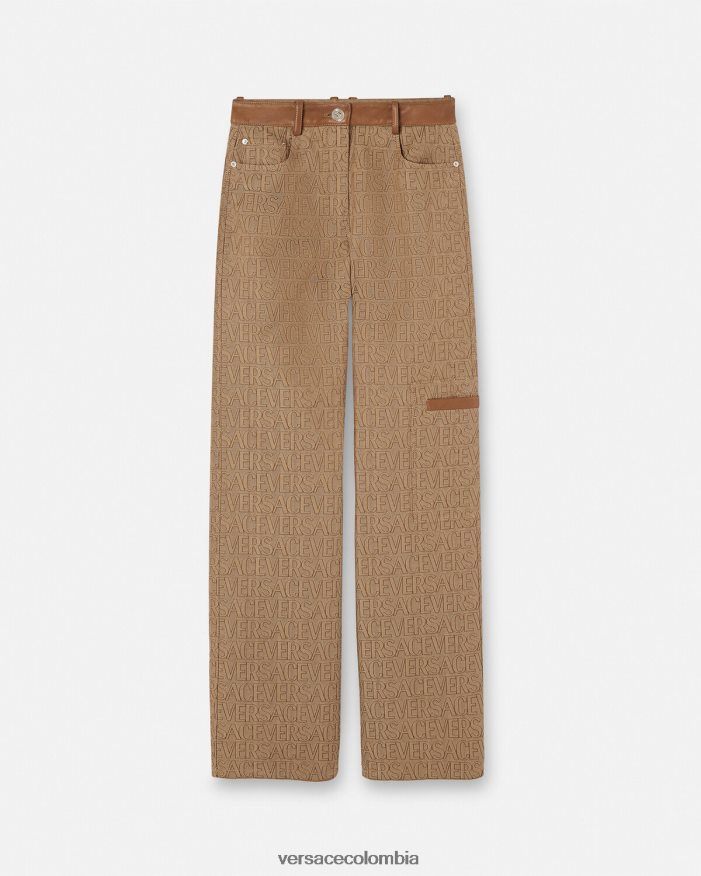 mujer pantalones por toda la prenda Versace imprimir 2RP40F195 ropa