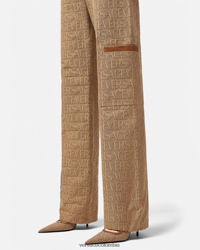 mujer pantalones por toda la prenda Versace imprimir 2RP40F195 ropa