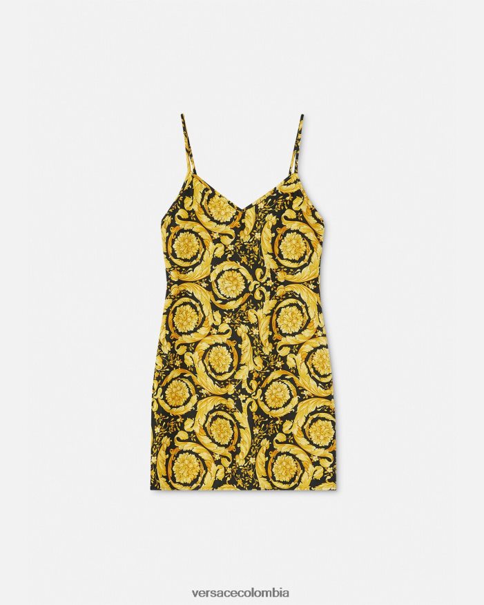 mujer pijama de seda barroco Versace imprimir 2RP40F1029 ropa interior y ropa de playa