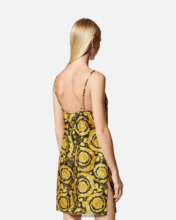 mujer pijama de seda barroco Versace imprimir 2RP40F1029 ropa interior y ropa de playa