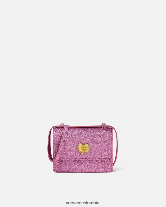 niños bandolera con corazón y medusa Versace rosa 2RP40F2071 bolsas