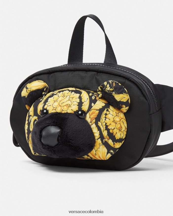 niños riñonera con diseño barroco y osito de peluche Versace imprimir 2RP40F2068 bolsas