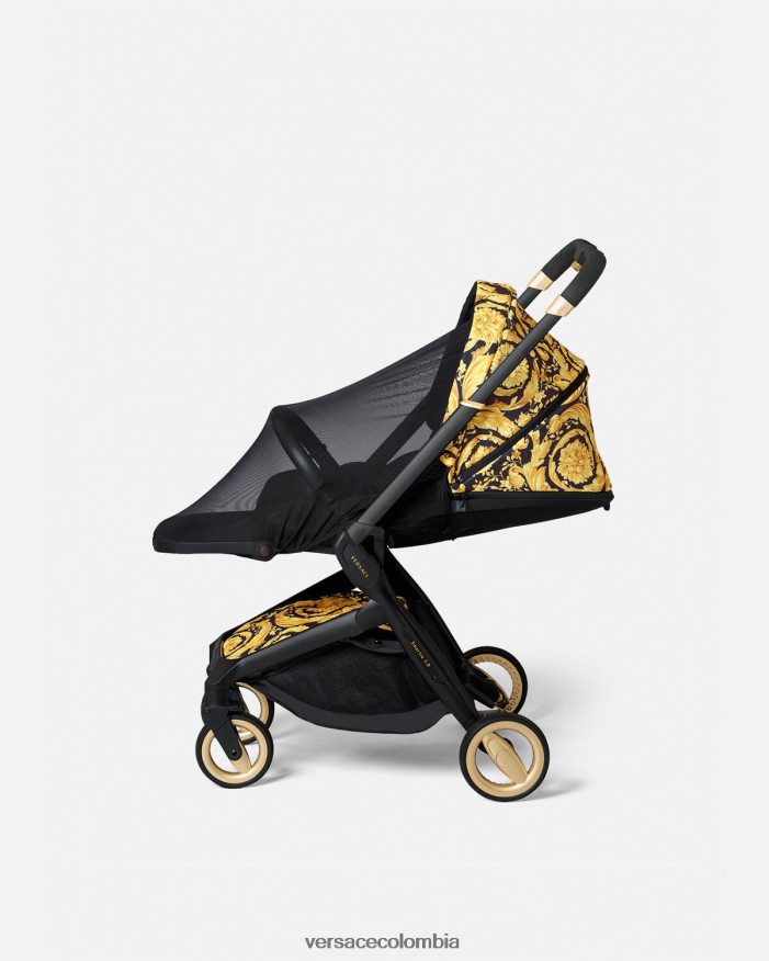 niños mosquitera para cochecito de bebé Versace negro 2RP40F1838 accesorios