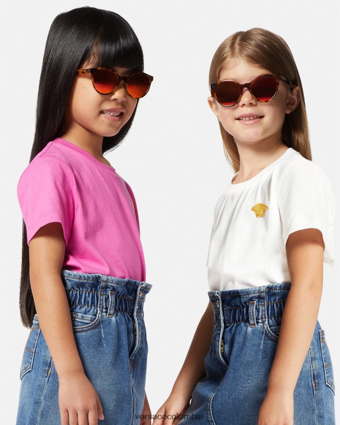 niños gafas de sol con logo Versace la Habana 2RP40F2080 accesorios