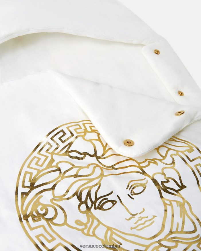 niños nido de bebé medusa Versace Oro blanco 2RP40F1846 accesorios