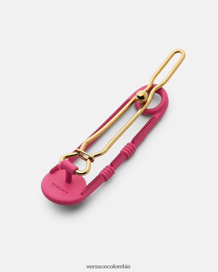 niños pinza para el cabello con pasador de seguridad Versace oro rosado 2RP40F2074 accesorios