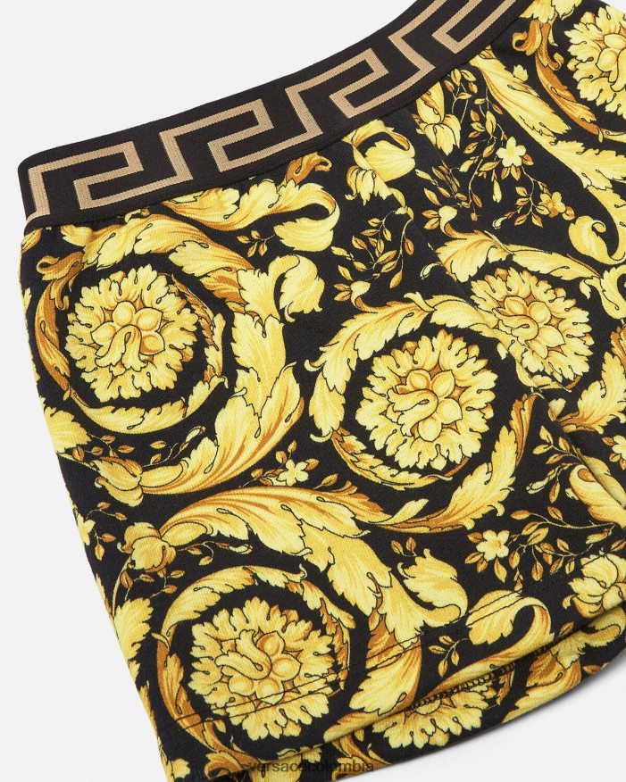 niños pantalones cortos de bebé barroco Versace imprimir 2RP40F1887 ropa