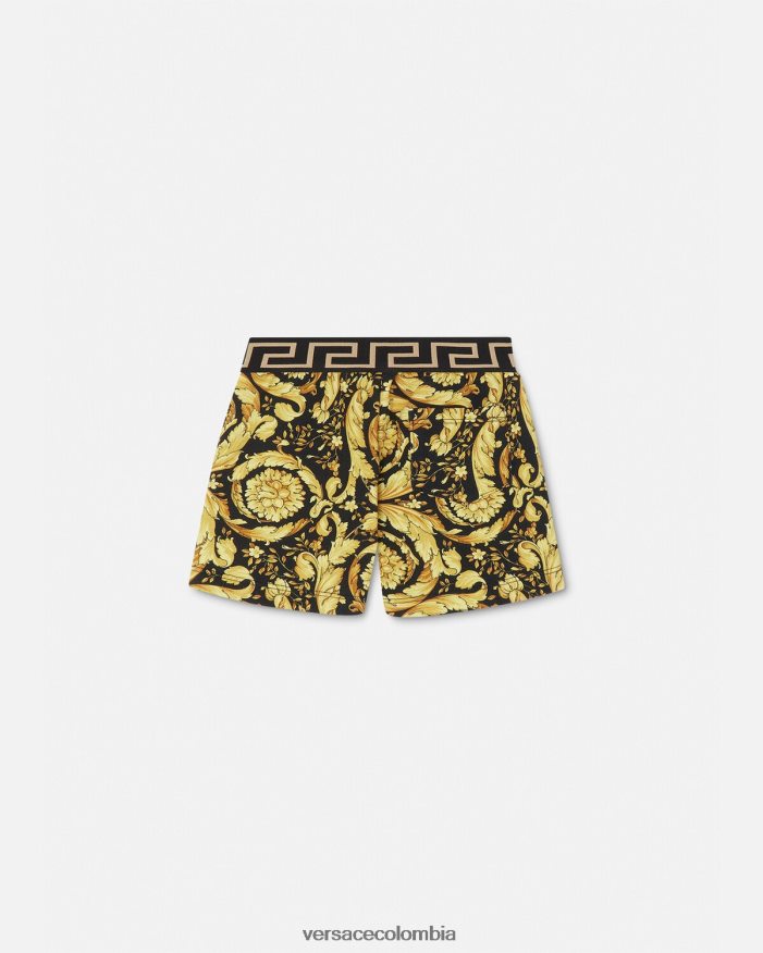 niños pantalones cortos de bebé barroco Versace imprimir 2RP40F1887 ropa