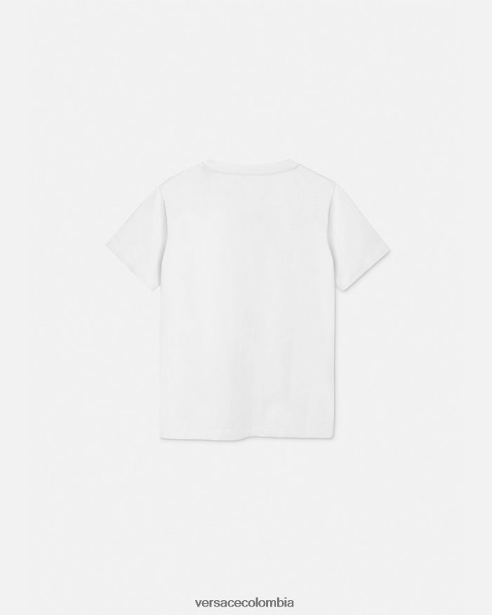 niños camiseta con logo Versace Rosa claro 2RP40F2012 ropa