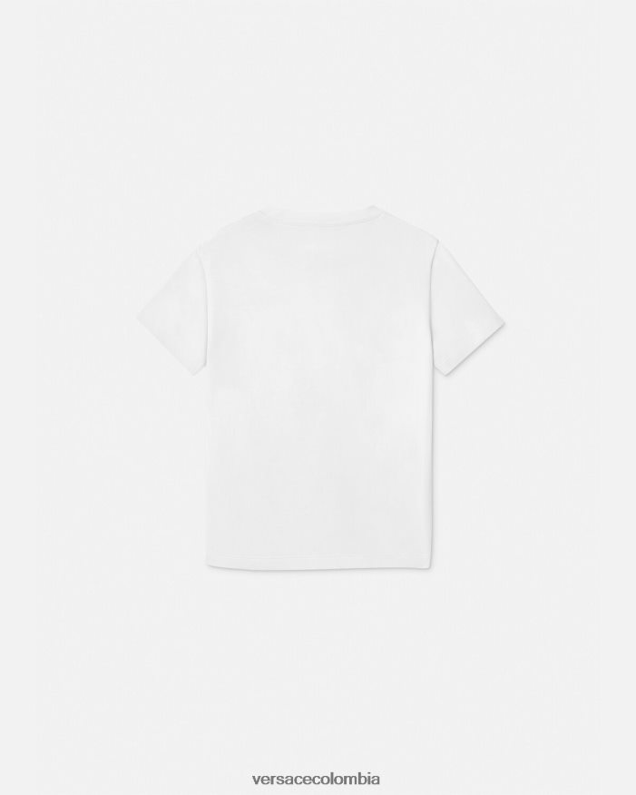 niños camiseta con logo y taza de viaje Versace blanco y estampado 2RP40F2018 ropa