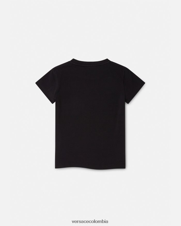 niños camiseta con tachuelas y medusa Versace negro 2RP40F2025 ropa