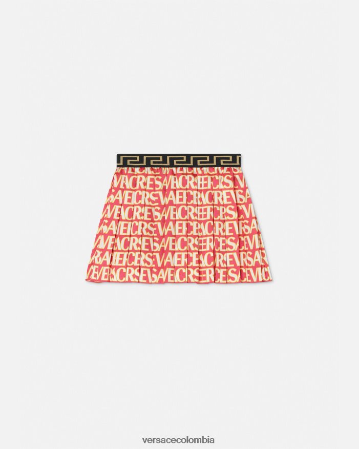 niños falda plisada por toda la prenda Versace imprimir 2RP40F1949 ropa