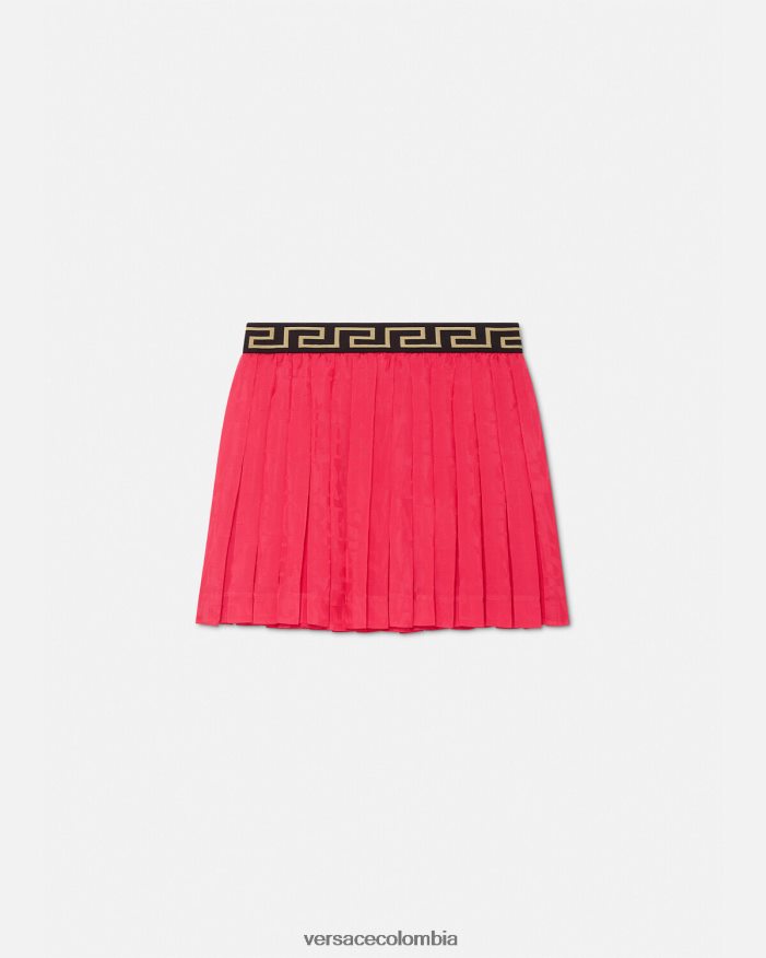 niños falda plisada por toda la prenda Versace rosa 2RP40F1978 ropa