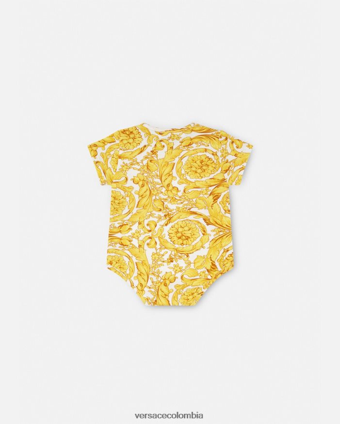 niños mameluco de bebé barroco Versace imprimir 2RP40F1829 ropa