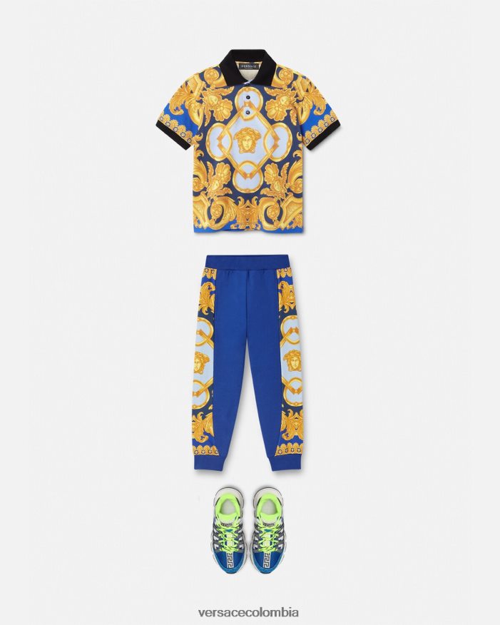 niños pantalones de chándal barroco 660 Versace Plano 2RP40F2110 ropa