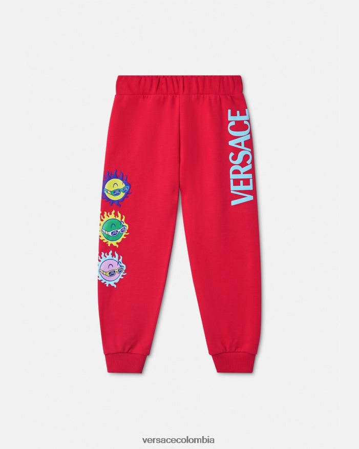 niños pantalones deportivos con gafas de sol de medusa Versace rojo 2RP40F2138 ropa