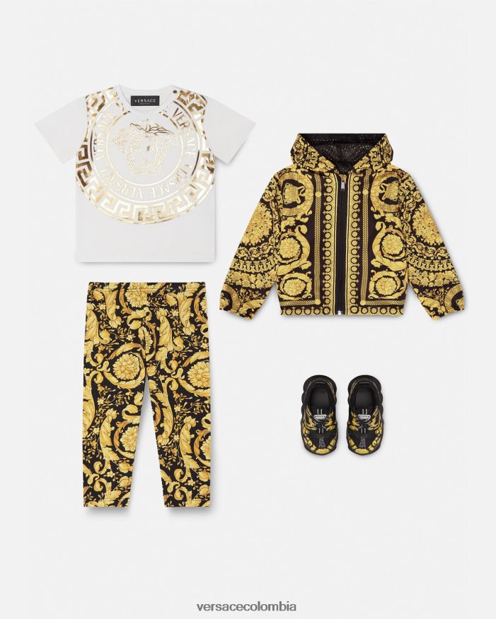 niños legging barroco para bebé Versace imprimir 2RP40F1861 ropa