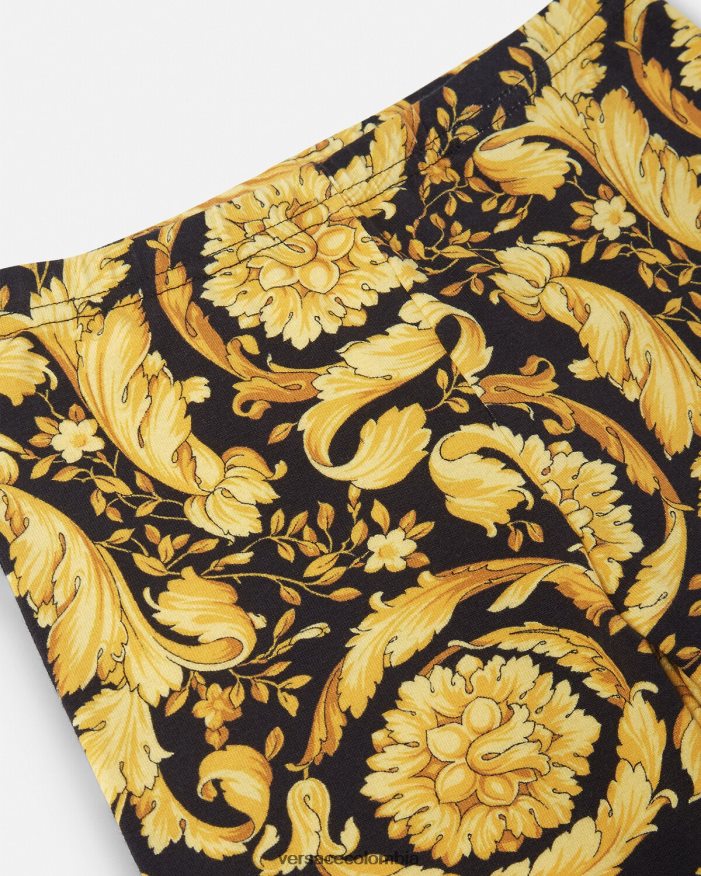 niños legging barroco para bebé Versace imprimir 2RP40F1861 ropa