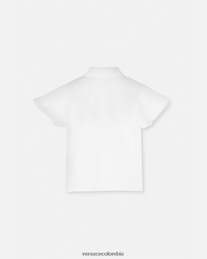 niños camisa de bebé medusa Versace Oro blanco 2RP40F1854 ropa