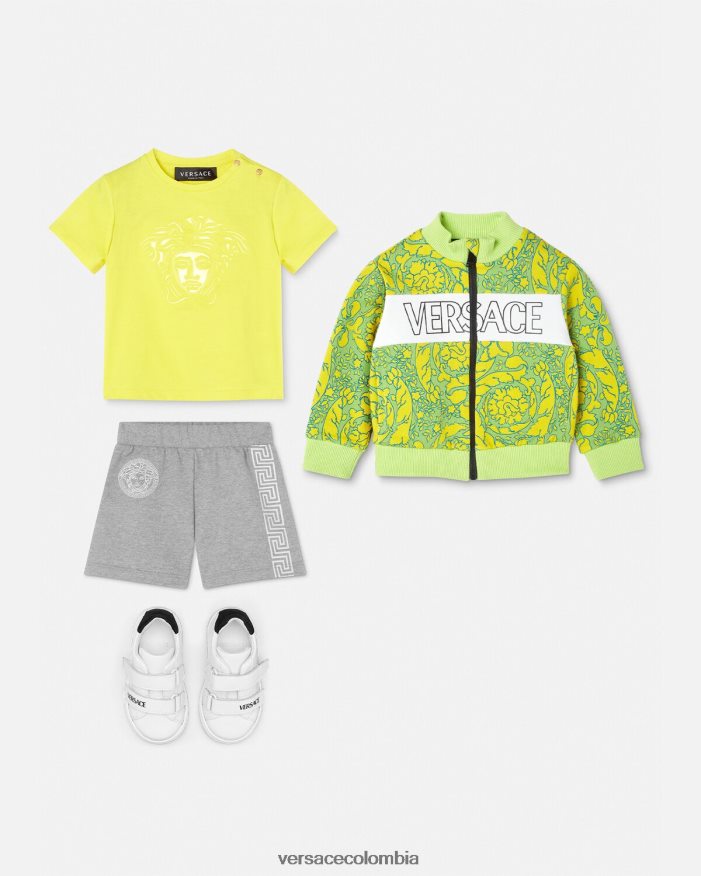 niños sudadera bebé silueta barroca Versace imprimir 2RP40F1880 ropa