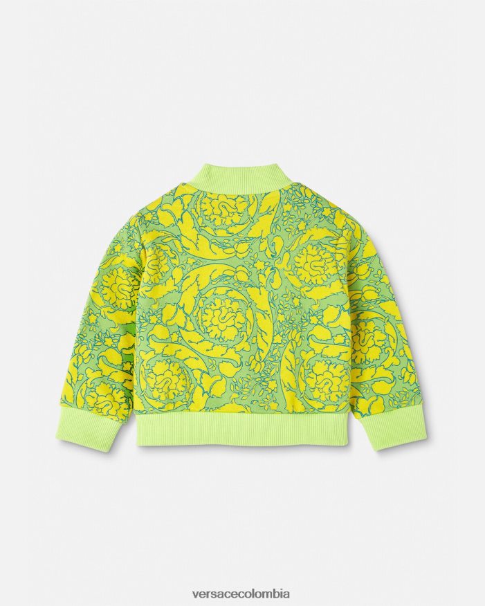 niños sudadera bebé silueta barroca Versace imprimir 2RP40F1880 ropa