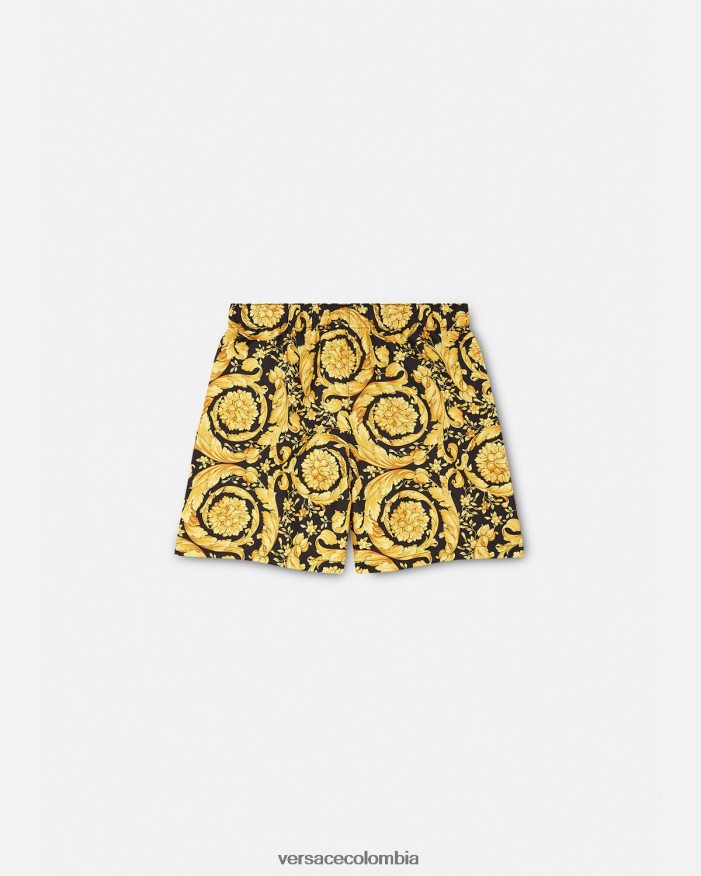 niños shorts de baño con estampado barroco Versace imprimir 2RP40F2097 ropa