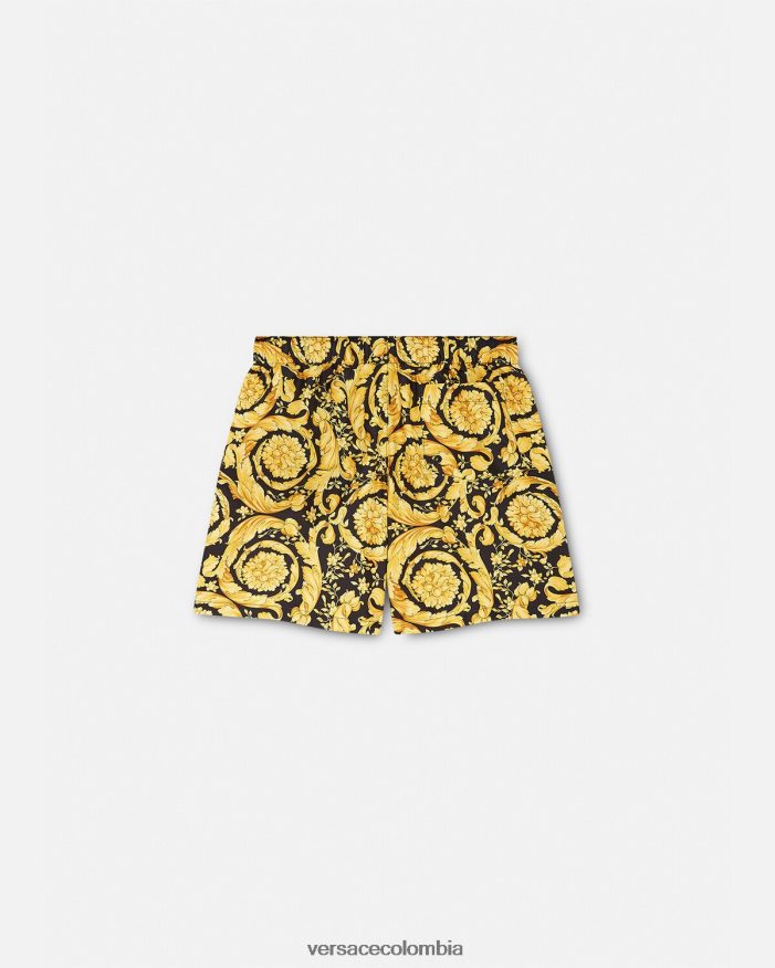 niños shorts de baño con estampado barroco Versace imprimir 2RP40F2097 ropa