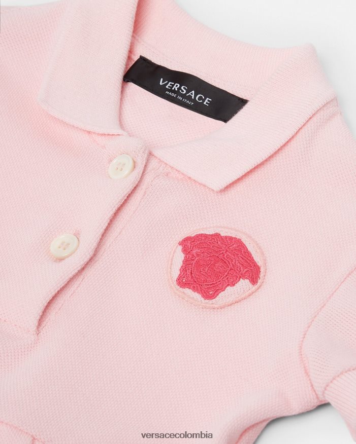niños vestido de bebé con medusa Versace Rosa claro 2RP40F1834 ropa