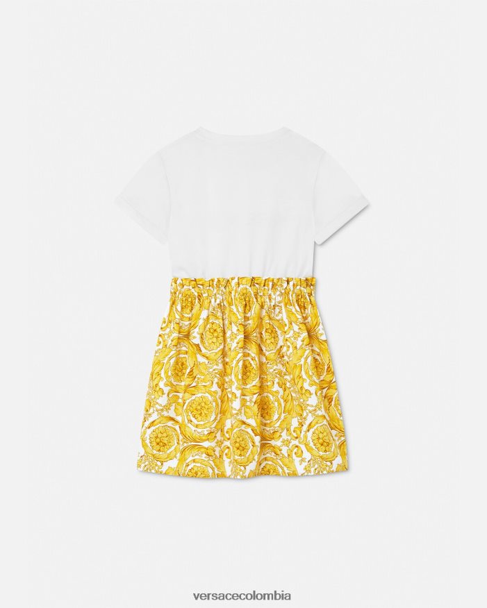 niños vestido estilo camiseta barroco Versace imprimir 2RP40F1984 ropa
