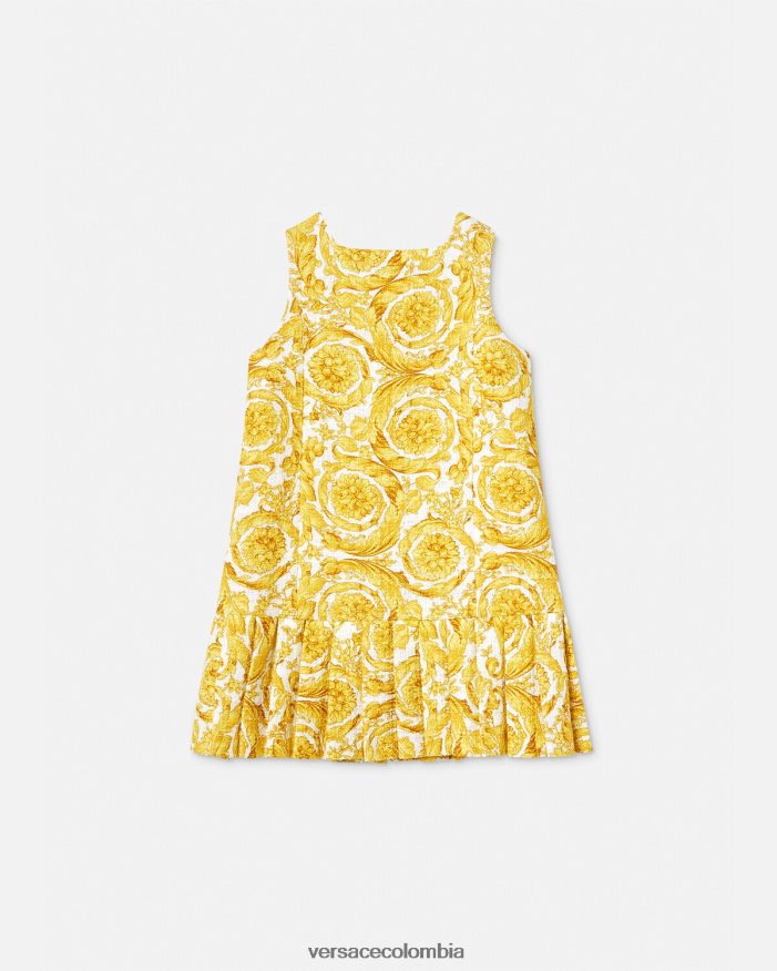 niños vestido recto con medusa barroco Versace imprimir 2RP40F1981 ropa