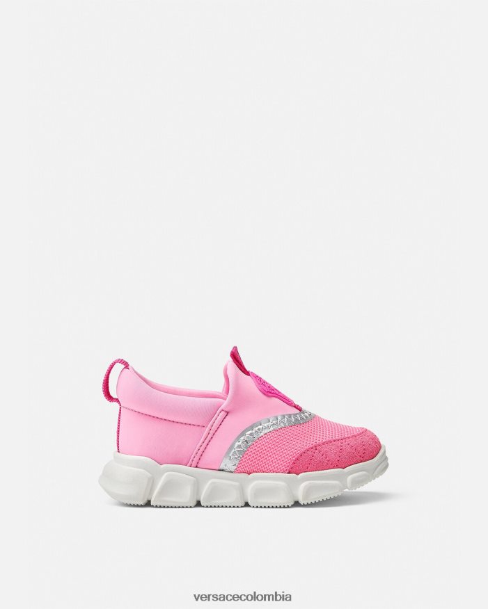 niños zapatillas con medusa para bebé Versace rosa 2RP40F1878 zapato