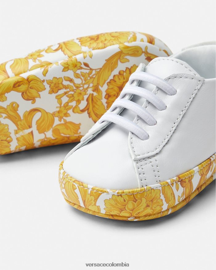 niños zapatos de bebé barroco Versace imprimir 2RP40F1837 zapato